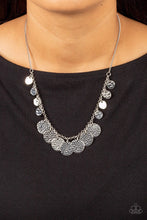 Load image into Gallery viewer, Chime Warp Silver Necklace