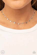 Load image into Gallery viewer, Cupid’s Cutest Valentine Silver Choker
