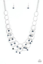 Load image into Gallery viewer, Yacht Tour Blue Necklace