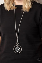 Load image into Gallery viewer, Cord-instead Effort Silver Necklace