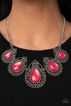 Load image into Gallery viewer, Opal Auras Pink Necklace