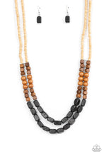 Load image into Gallery viewer, Bermuda Bellhop Black Necklace