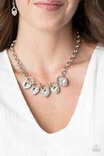 Load image into Gallery viewer, Heart on Your Heels White Necklace