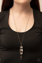 Load image into Gallery viewer, Uptown Totem White Lanyard