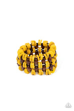 Load image into Gallery viewer, Galapagos Go-Getter Yellow Wood Bracelet