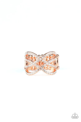 Cross Action Couture Copper Ring