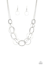 Load image into Gallery viewer, Space Walk Silver Necklace