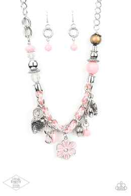 Charmed, I Am Sure Pink Necklace