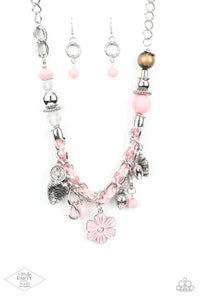 Charmed, I Am Sure Pink Necklace