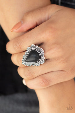 Desert Escape Black Ring