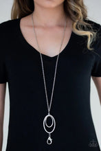 Load image into Gallery viewer, Rags to Riches White Lanyard