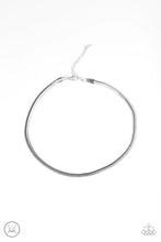 Load image into Gallery viewer, Flat Out Fierce Silver Choker