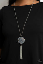 Load image into Gallery viewer, Up Faux Grabs Silver Necklace