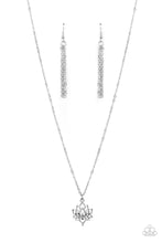 Load image into Gallery viewer, Lotus Retreat Silver Necklace