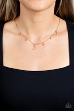 Load image into Gallery viewer, Lunar Lagoon Gold Necklace