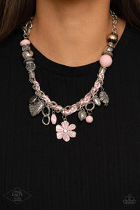 Charmed, I Am Sure Pink Necklace