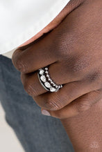 Load image into Gallery viewer, Backstage Sparkle Black Ring