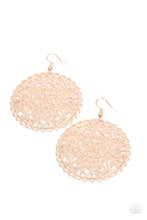 Load image into Gallery viewer, The Whole Nine Vineyards Rose Gold Earrings