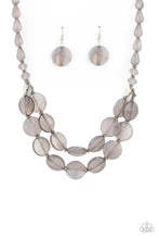 Load image into Gallery viewer, Beach Day Demure Silver Necklace