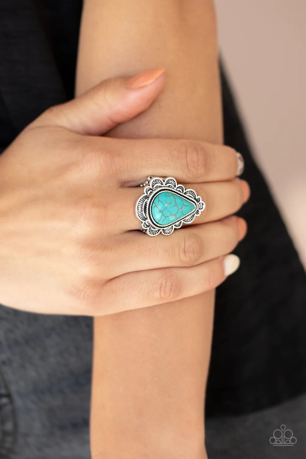 Desert Escape Blue Ring