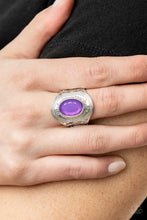 Load image into Gallery viewer, Calm and Classy Purple Ring