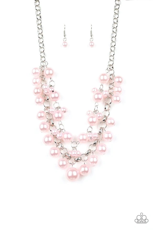 Ballroom Service Pink Necklace