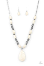 Load image into Gallery viewer, Blazing Saddles White Necklace