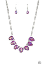 Load image into Gallery viewer, Flirty Dancing Purple Necklace