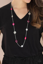 Load image into Gallery viewer, Glossy Glamorous Pink Necklace
