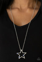 Load image into Gallery viewer, I Pledge Allegiance to Sparkle the Blue Necklace