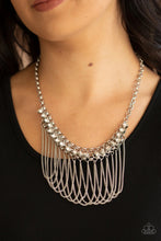 Load image into Gallery viewer, Flaunt Your Fringe White Necklace