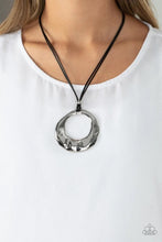 Load image into Gallery viewer, Tectonic Treasure Silver Necklace