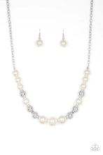 Load image into Gallery viewer, Take Note White Necklace
