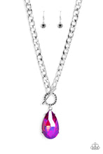 Load image into Gallery viewer, Edgy Exaggeration Pink Necklace
