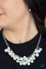 Load image into Gallery viewer, Down for the Countess White Necklace
