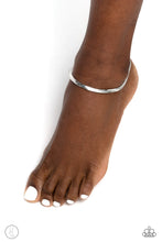 Load image into Gallery viewer, Tan Lines Silver Anklet