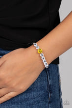 Load image into Gallery viewer, I Love Your Smile Black Pull Cord Bracelet