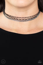 Load image into Gallery viewer, Glitter and Gossip Black Choker