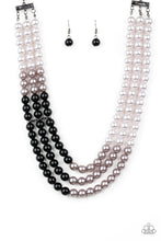 Load image into Gallery viewer, Times Square Starlet Black Necklace