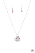 Load image into Gallery viewer, Happily Heartwarming Pink Necklace
