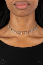 Load image into Gallery viewer, Chiming Charmer Silver Choker