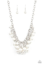 Load image into Gallery viewer, Powerhouse Pose White Necklace