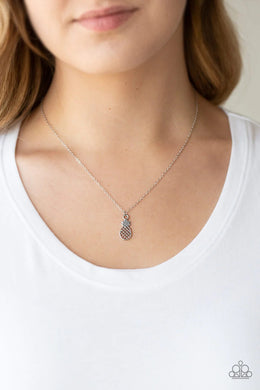 A Pineapple a Day Silver Necklace