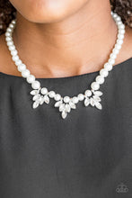 Load image into Gallery viewer, Society Socialite White Necklace