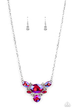 Load image into Gallery viewer, Cosmic Coronation Pink Necklace