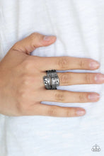 Load image into Gallery viewer, Behind the Sheen Black Ring