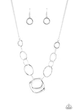 Load image into Gallery viewer, Linked Up Luminosity Silver Necklace