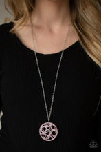 Load image into Gallery viewer, Thanks a Medallion Pink Necklace