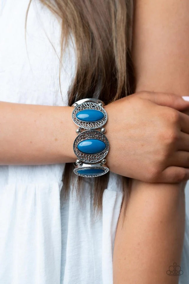 Eastern Escapade Blue Bracelet
