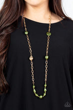Load image into Gallery viewer, Pardon My Fabulous Green Necklace